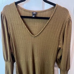 Women’s Gold Dress